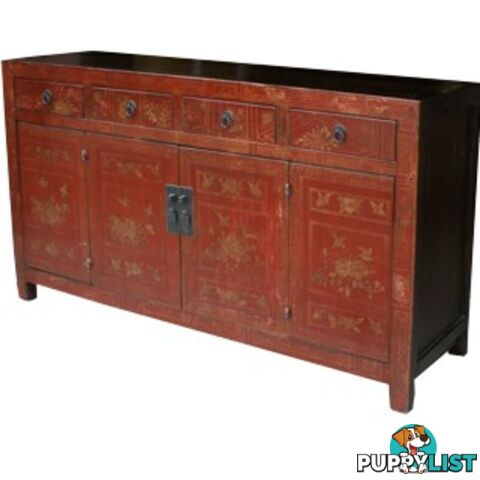 Original Manchurian Painted Chinese Sideboard