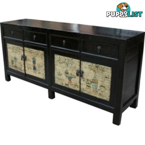 Large Original Mongolian Sideboard Buffet