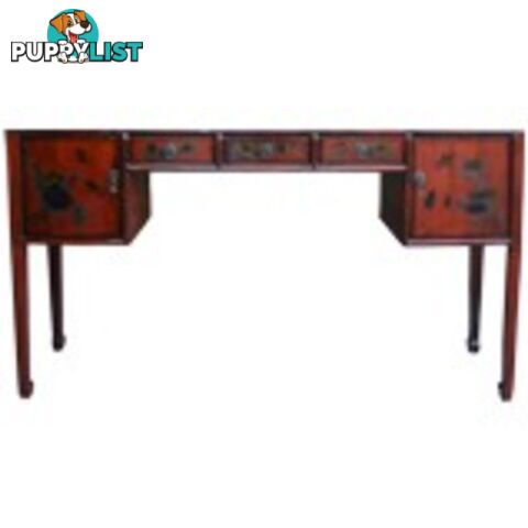 Original Painted Multi-drawers Chinese Hallway Table