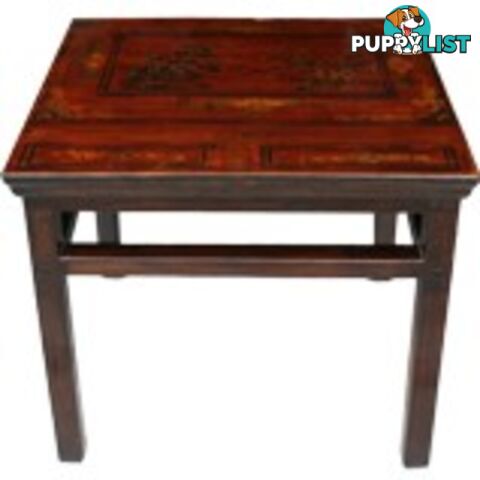 Chinese Antique Painted Side Table Coffee Table