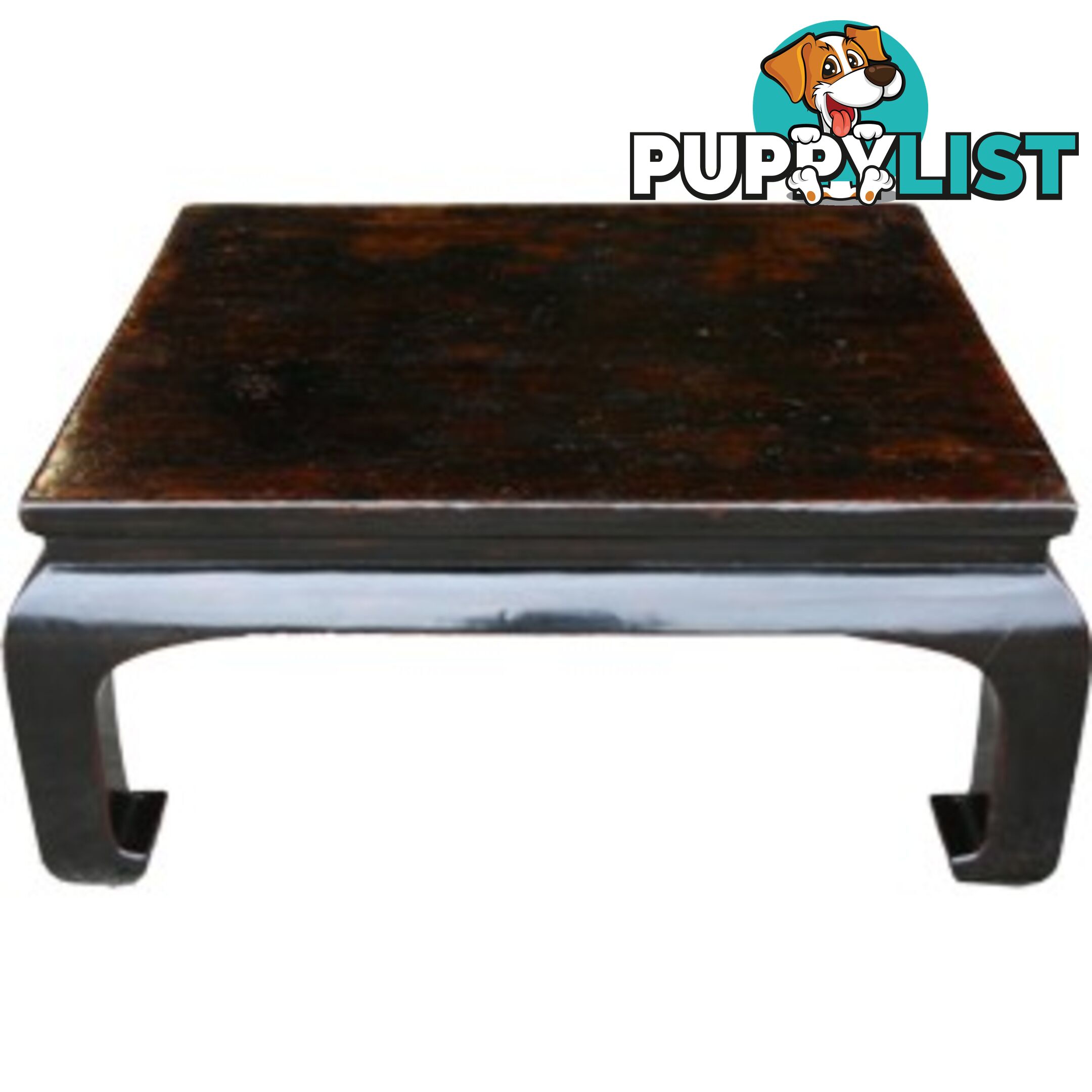 Original Brown Chinese Opium Coffee Table