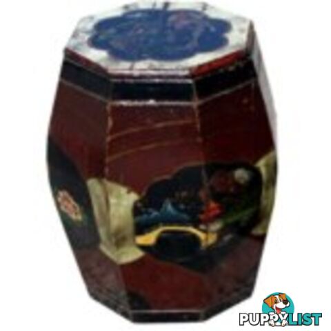 Original Chinese Antique Painted Container Box