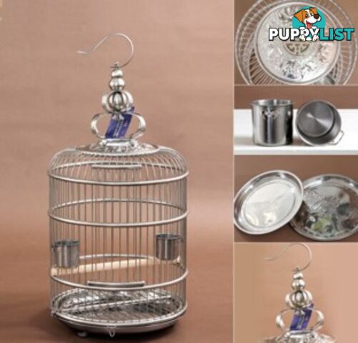 Stainless Steel Bird Cage Standard 42cm