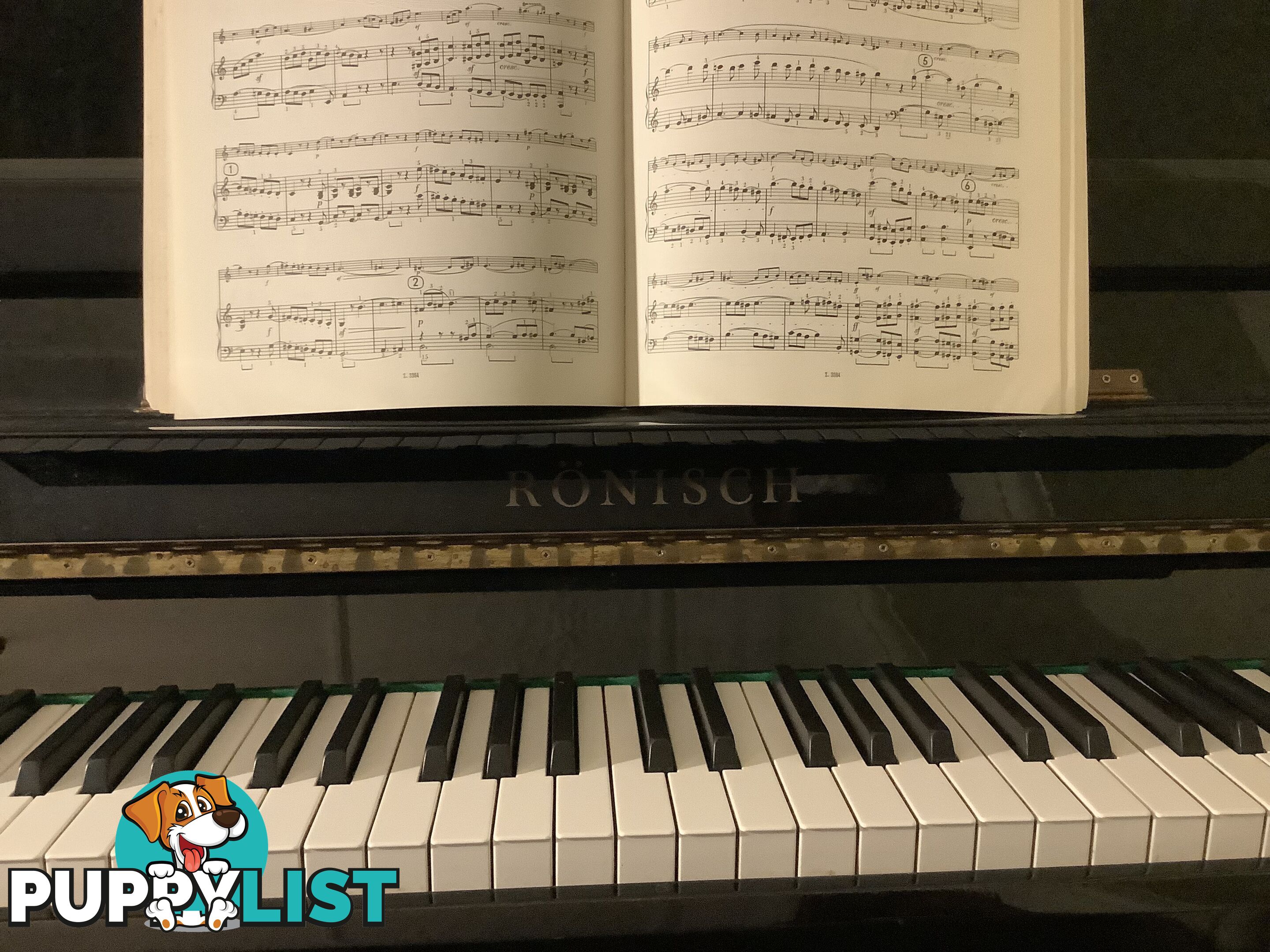 Ronisch upright piano