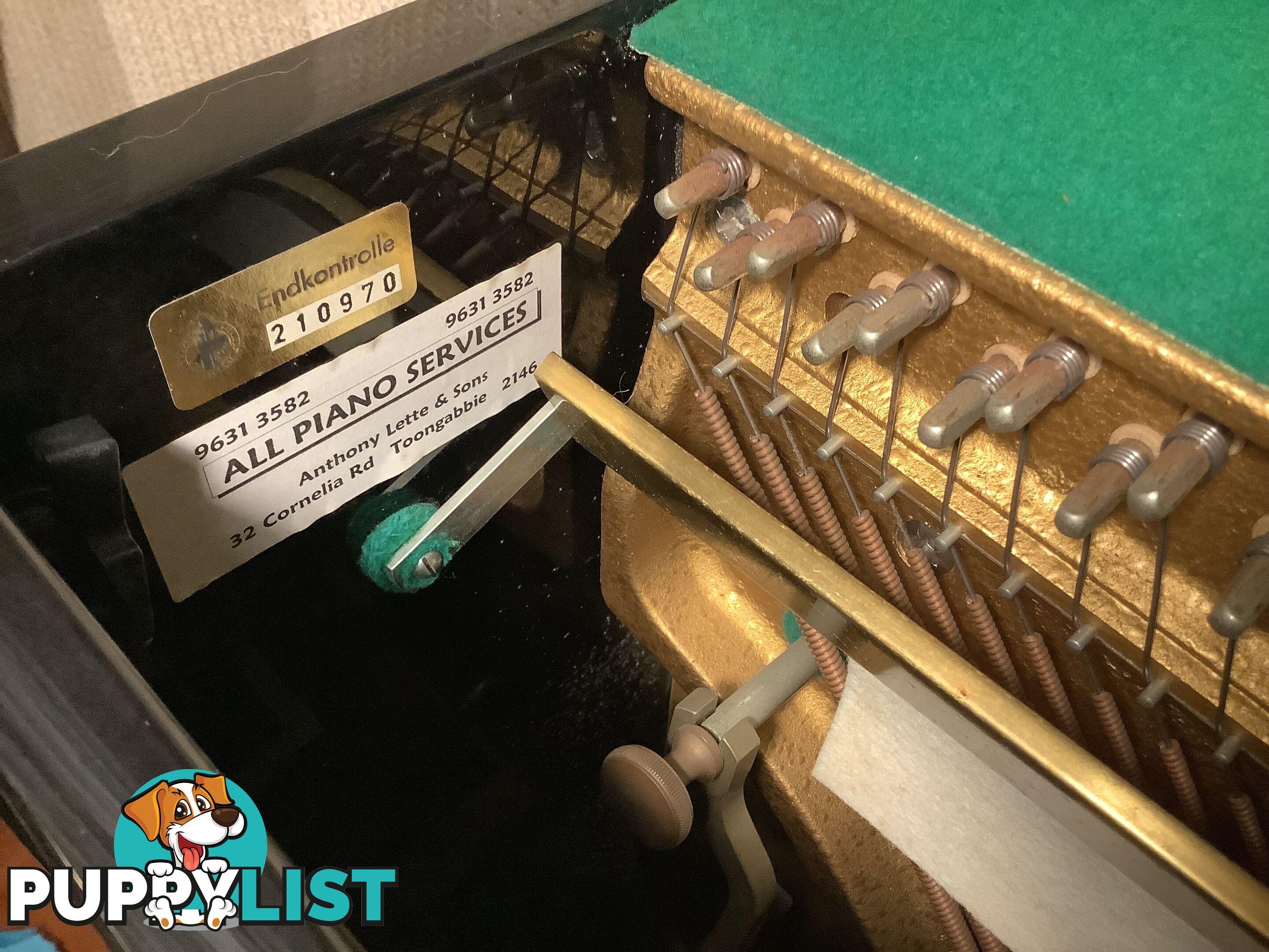 Ronisch upright piano