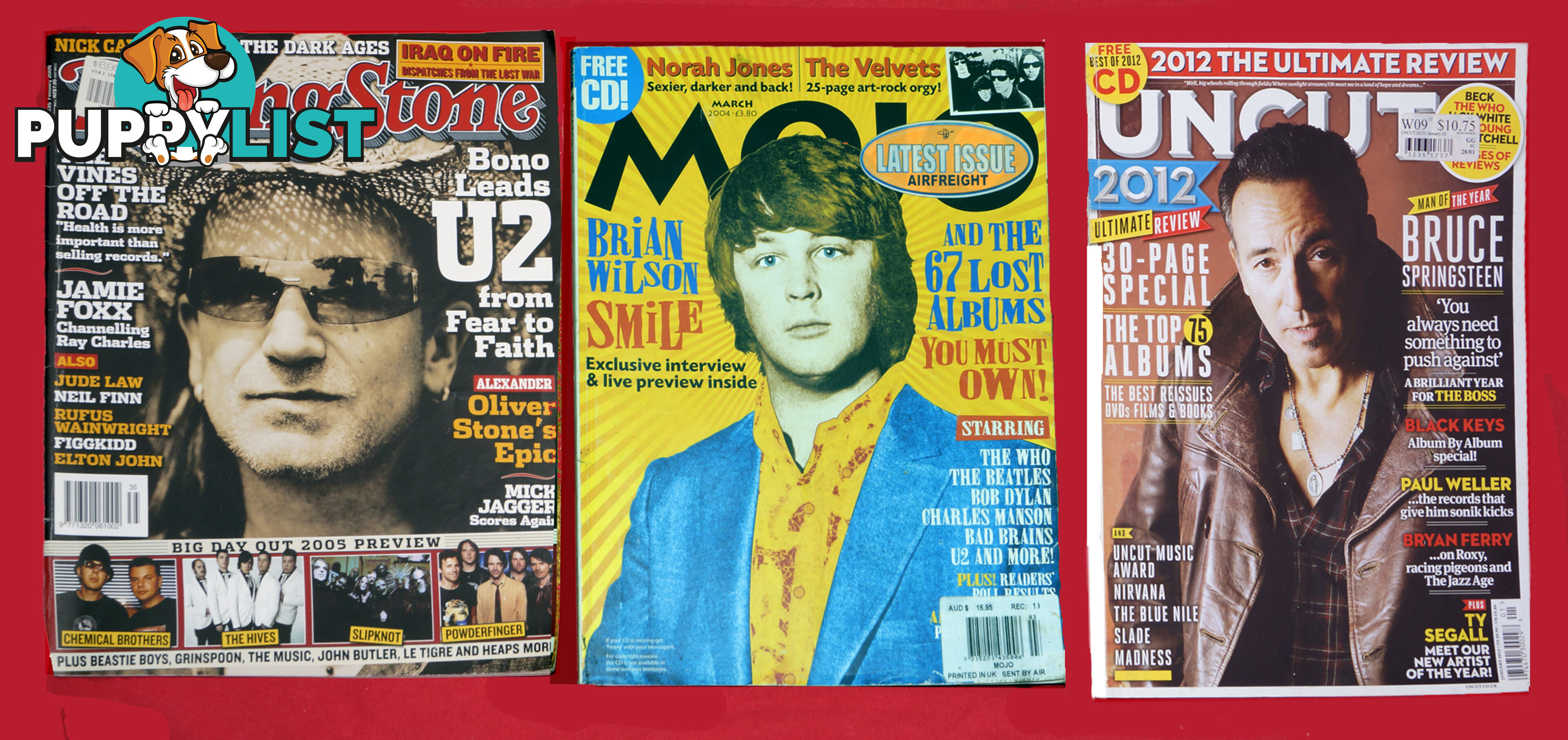 Music magazines (over 120 mags)