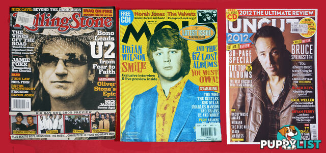 Music magazines (over 120 mags)