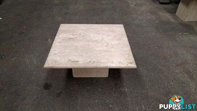 Traventine coffee table