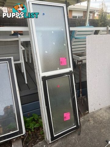 3 x new aluminium windows - surfmist colour