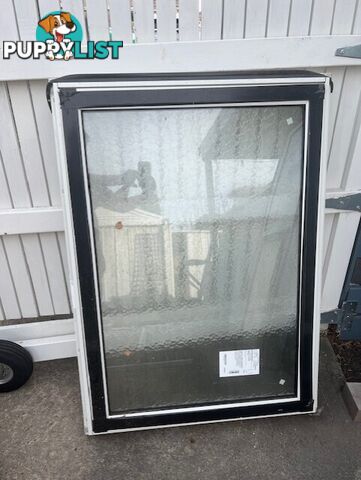 3 x new aluminium windows - surfmist colour