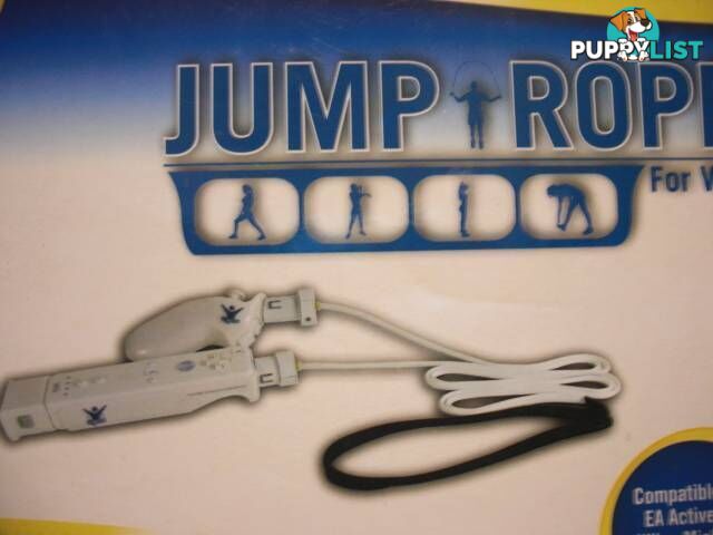 Wii FIT THE BIGGEST LOSER JUMP ROPE FOR Wii PICKUP CLAYTON 3168 O