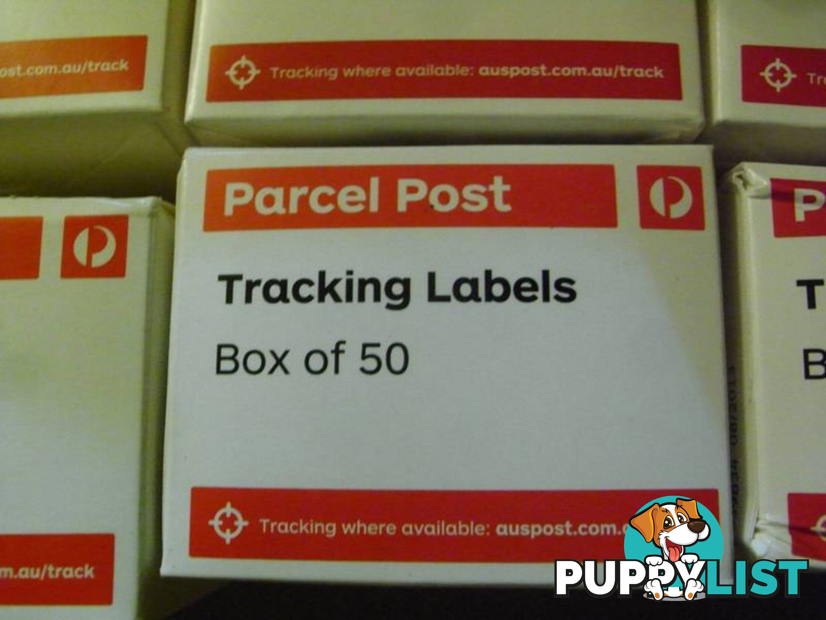 500 x AUSTRALIA POST TRACKING LABELS EBAY SALES POSTAGE