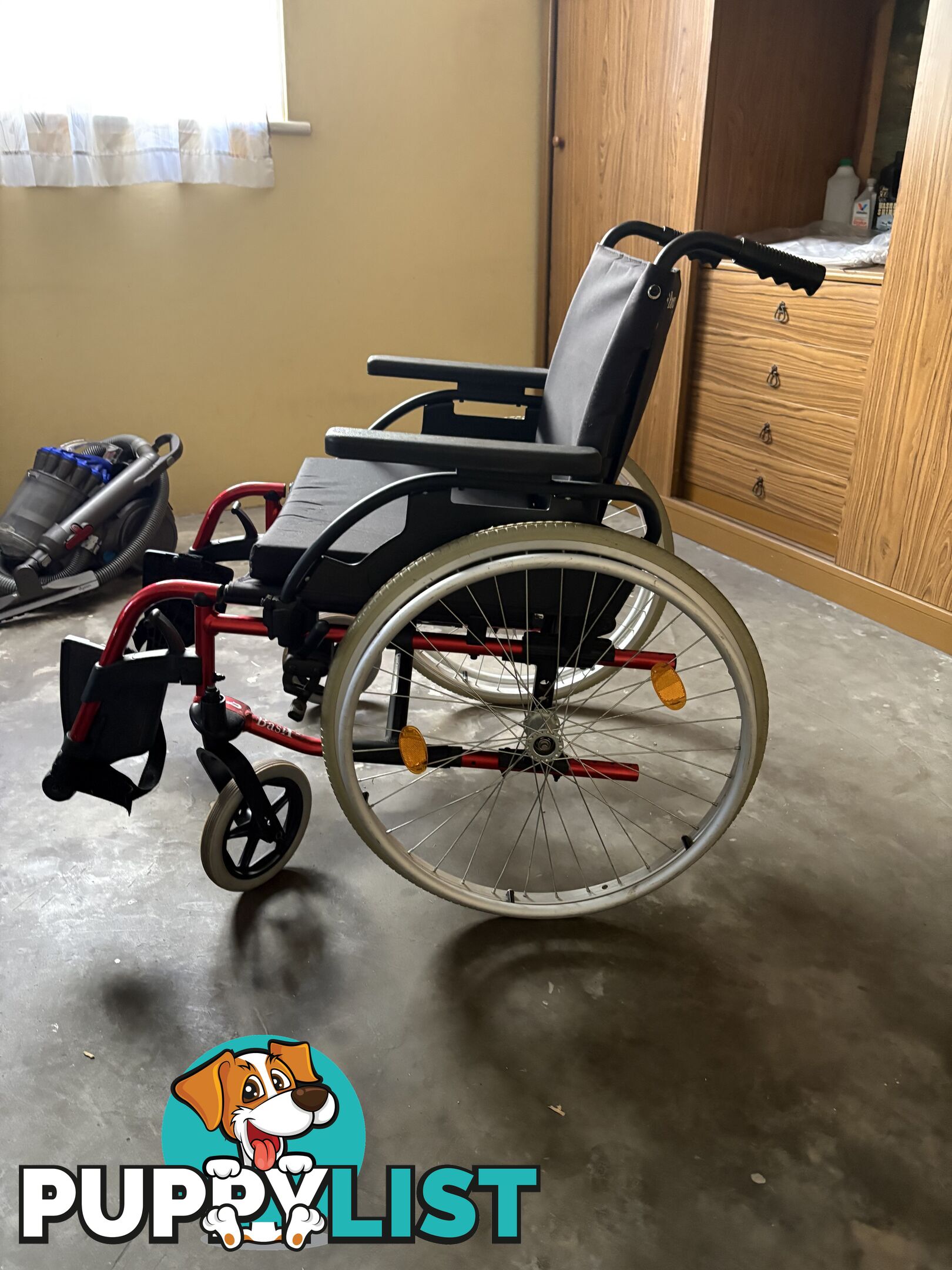 Wheelchair rarely used