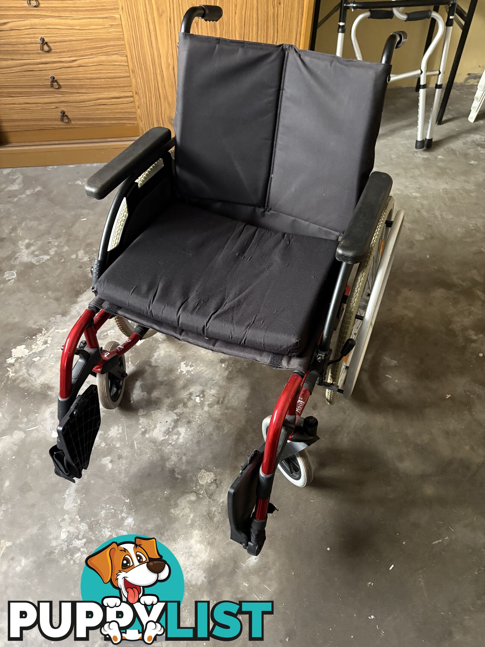 Wheelchair rarely used