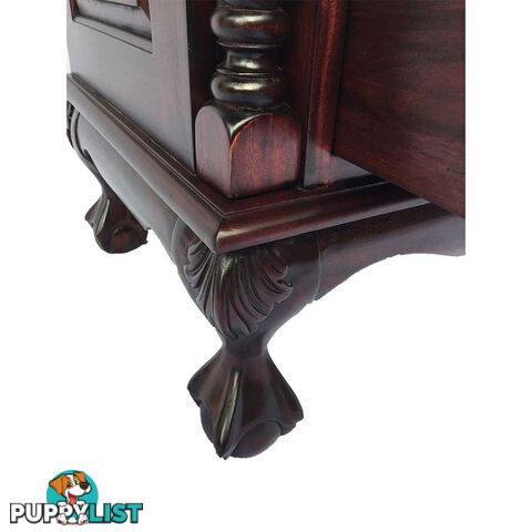 Solid Mahogany Wood High Chest / Tall Boy