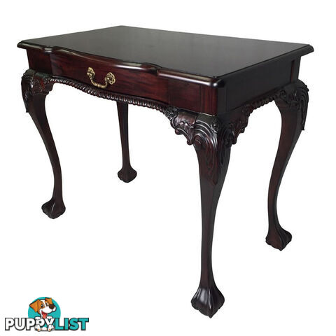 Mahogany Wood Small Writing Desk