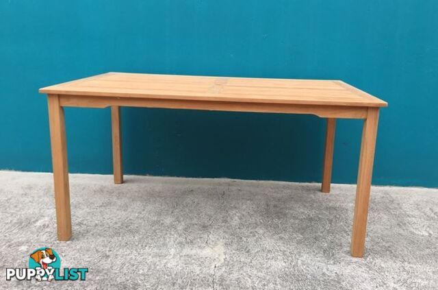 Outdoor Furniture Solid Teak wood Rectangular Garden Table