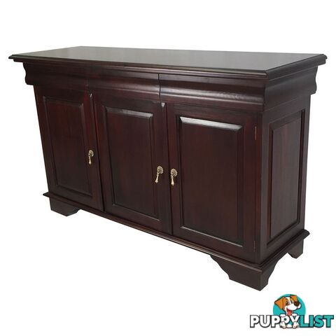 Solid Mahogany Wood Side Board 2 or 3 Drawers