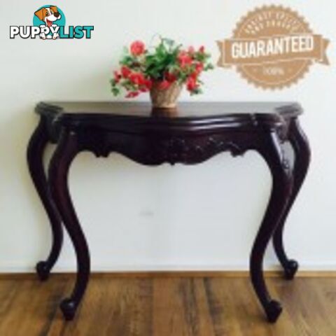 Solid Mahogany Wood Style Hall Table