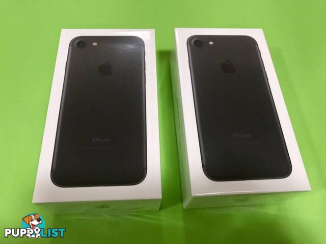 New Sealed IPhone 7 Matt Black