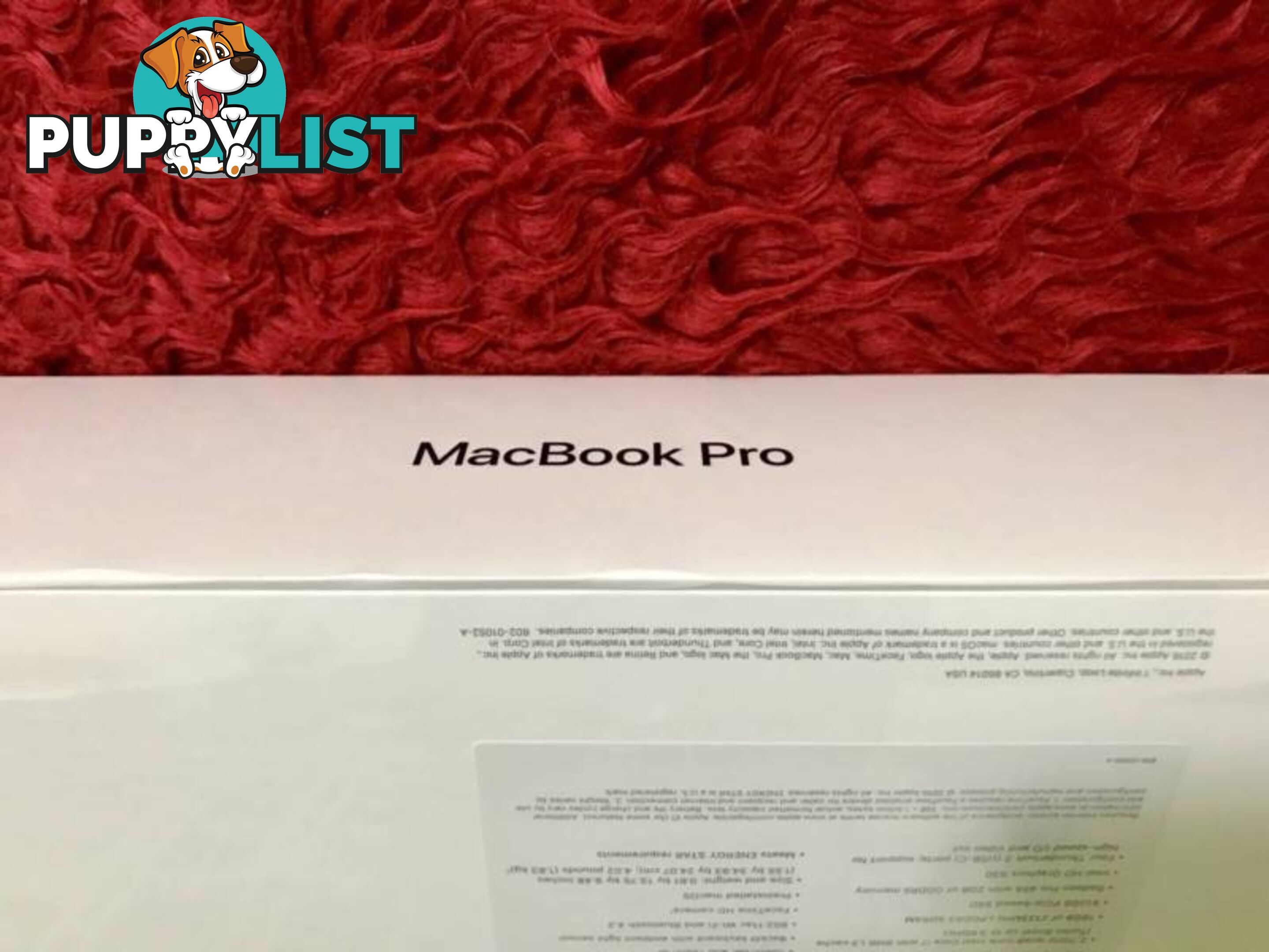 MacBook PRO 2016 15"-RRP $4250 Selling FOR $3500