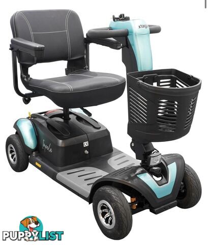 Xtaga Impala mobility scooter  Perfect condition 4 months old 3 YEAR WARRANTY