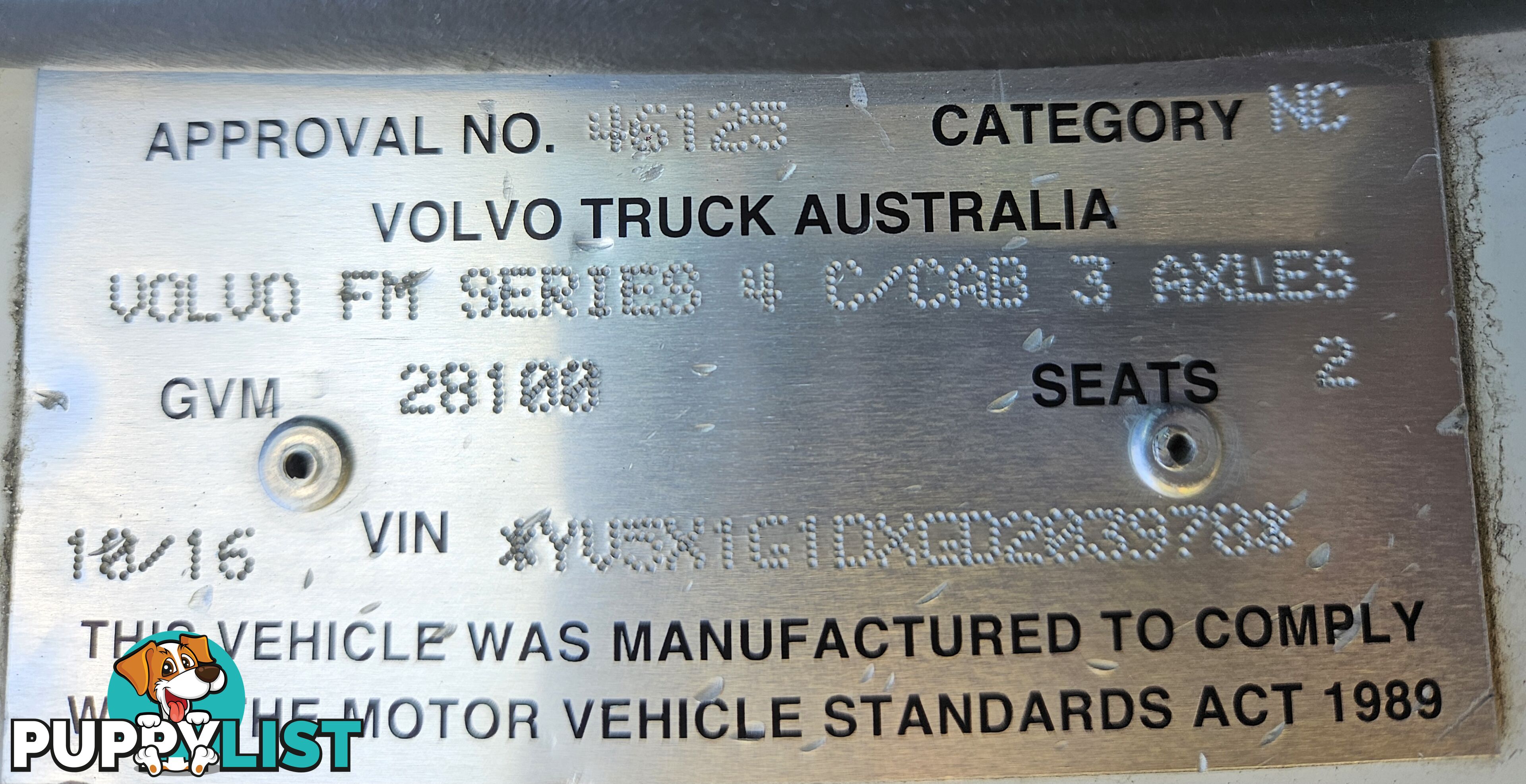 2016 Volvo FM11 450 Prime Mover
