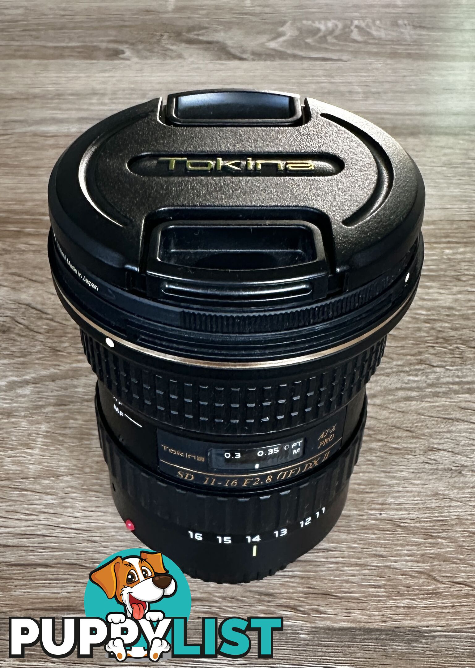 MINT CONDITION Tokina AT-X 11-16mm f2.8 PRO DX II Lens for Canon EOS EF Mount