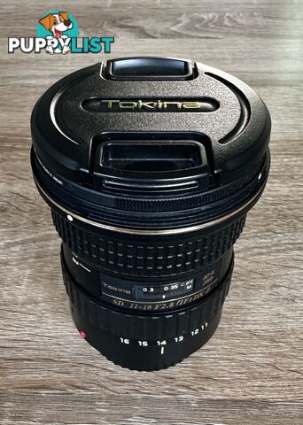 MINT CONDITION Tokina AT-X 11-16mm f2.8 PRO DX II Lens for Canon EOS EF Mount