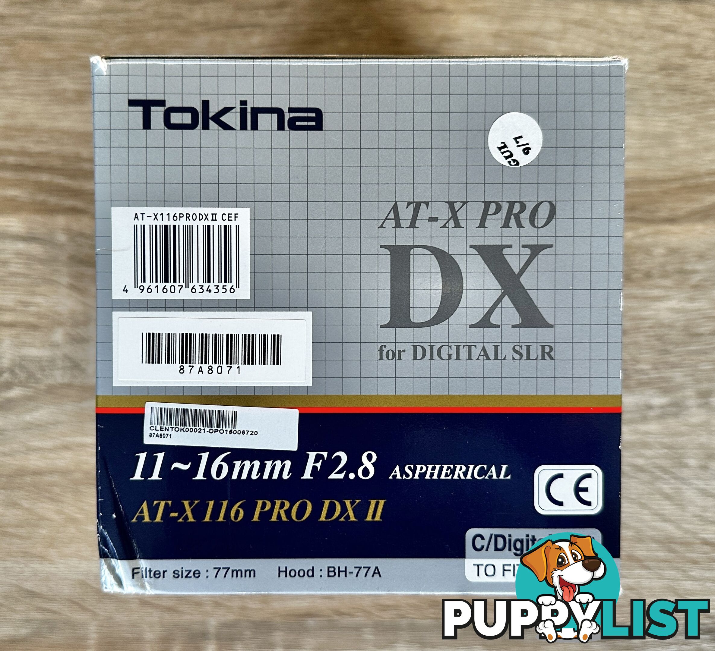 MINT CONDITION Tokina AT-X 11-16mm f2.8 PRO DX II Lens for Canon EOS EF Mount
