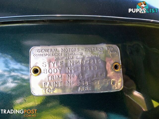 1952 Holden FX Sedan Manual