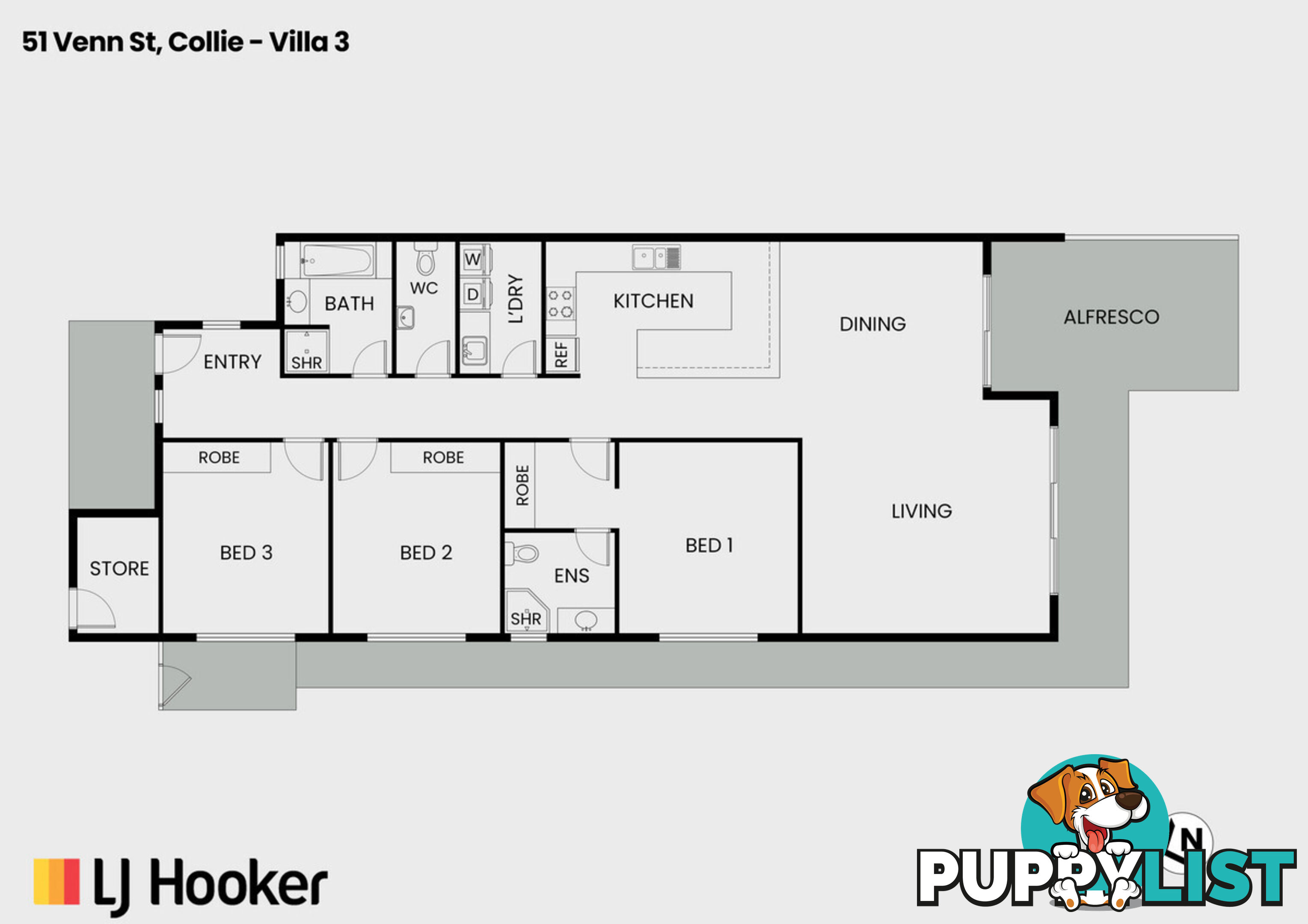 Proposed Lots/1, 2 & 3 / Venn Street COLLIE WA 6225