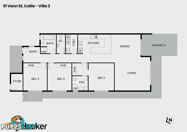 Proposed Lots/1, 2 & 3 / Venn Street COLLIE WA 6225