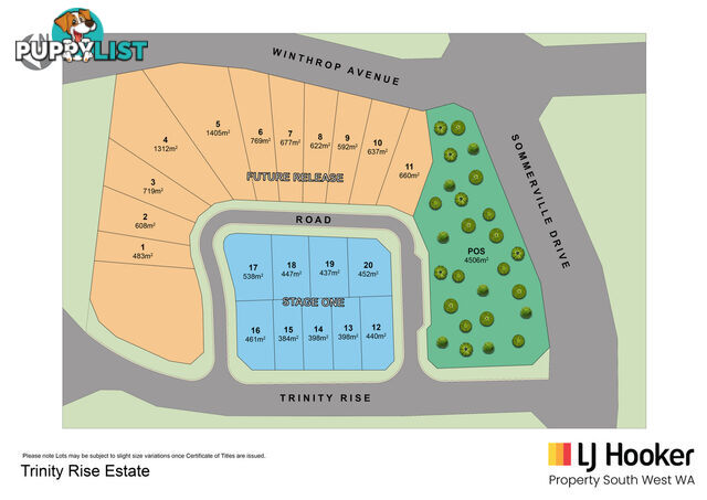 Lot 70/ Winthrop Avenue COLLEGE GROVE WA 6230