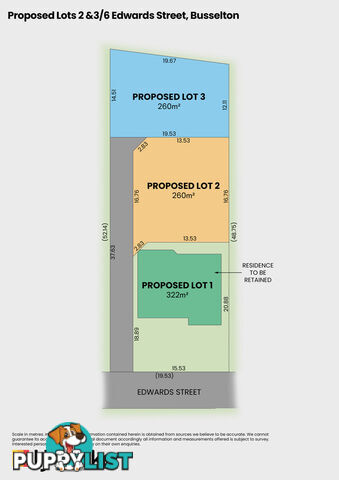 Proposed Lot 2 & 3/6 Edwards Street BUSSELTON WA 6280