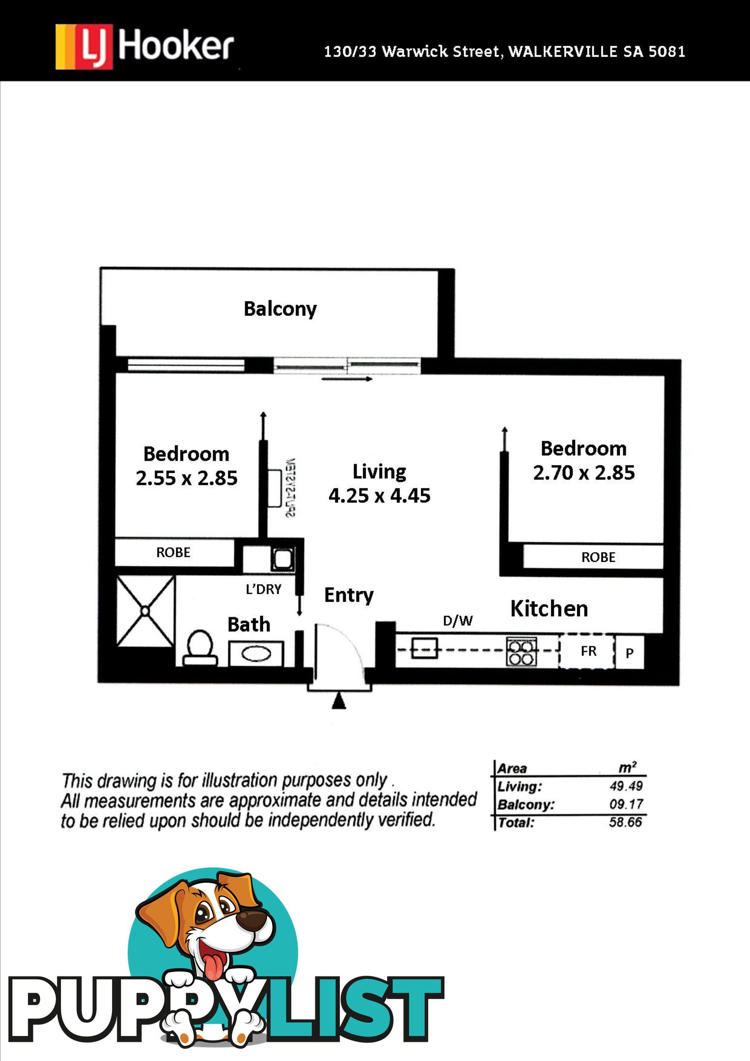 Unit 130/33 Warwick Street WALKERVILLE SA 5081