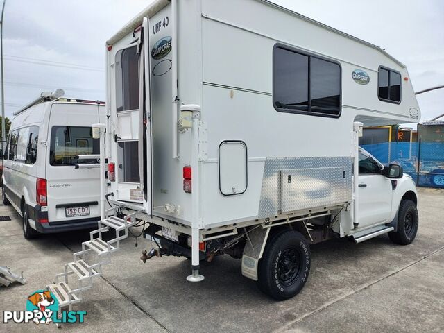 2012 Ford Ranger with slide-on camper