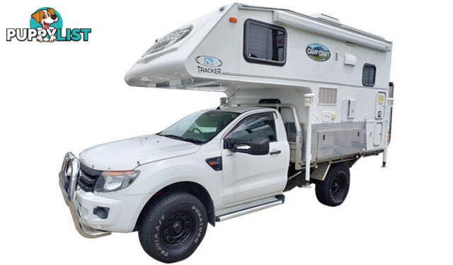 2012 Ford Ranger with slide-on camper