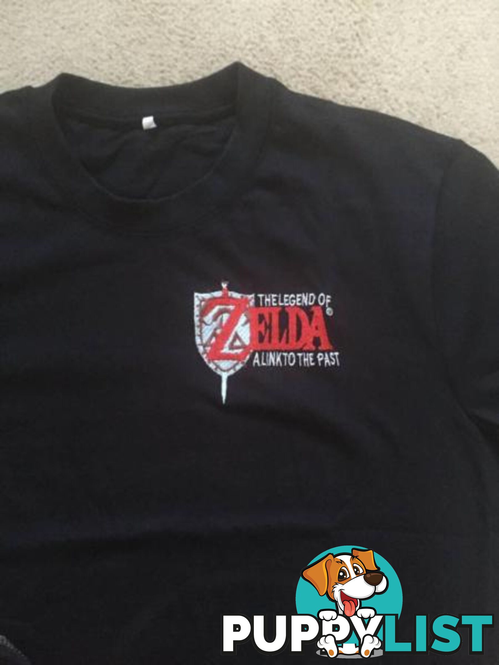 Brand New Custom made Zelda: A Link To The Past (Retro T-Shirt).