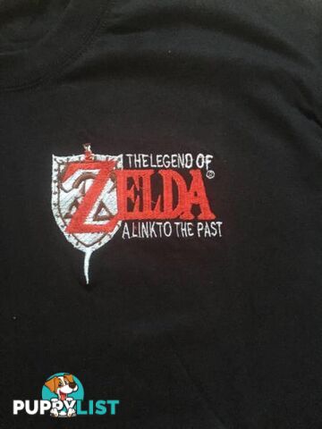 Brand New Custom made Zelda: A Link To The Past (Retro T-Shirt).