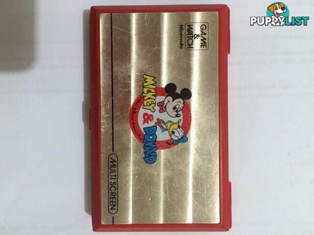 Nintendo: Game and Watch (Mickey and Donald)