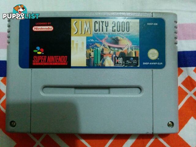 SNES Games (PAL).