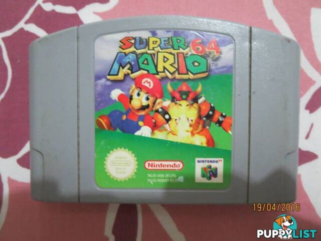 N64 Games PAL Version.