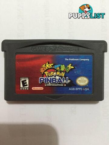 Gameboy and Gameboy Advance Pokemon games