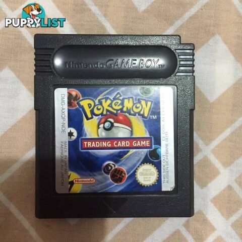 Gameboy and Gameboy Advance Pokemon games