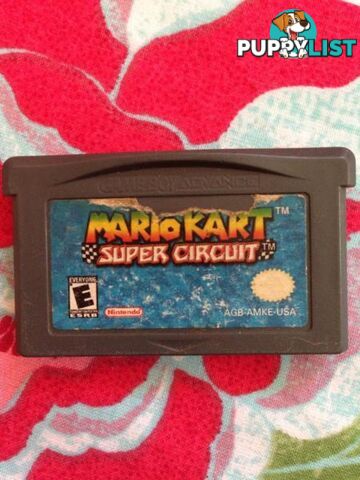 Gameboy Advance: Mario Kart