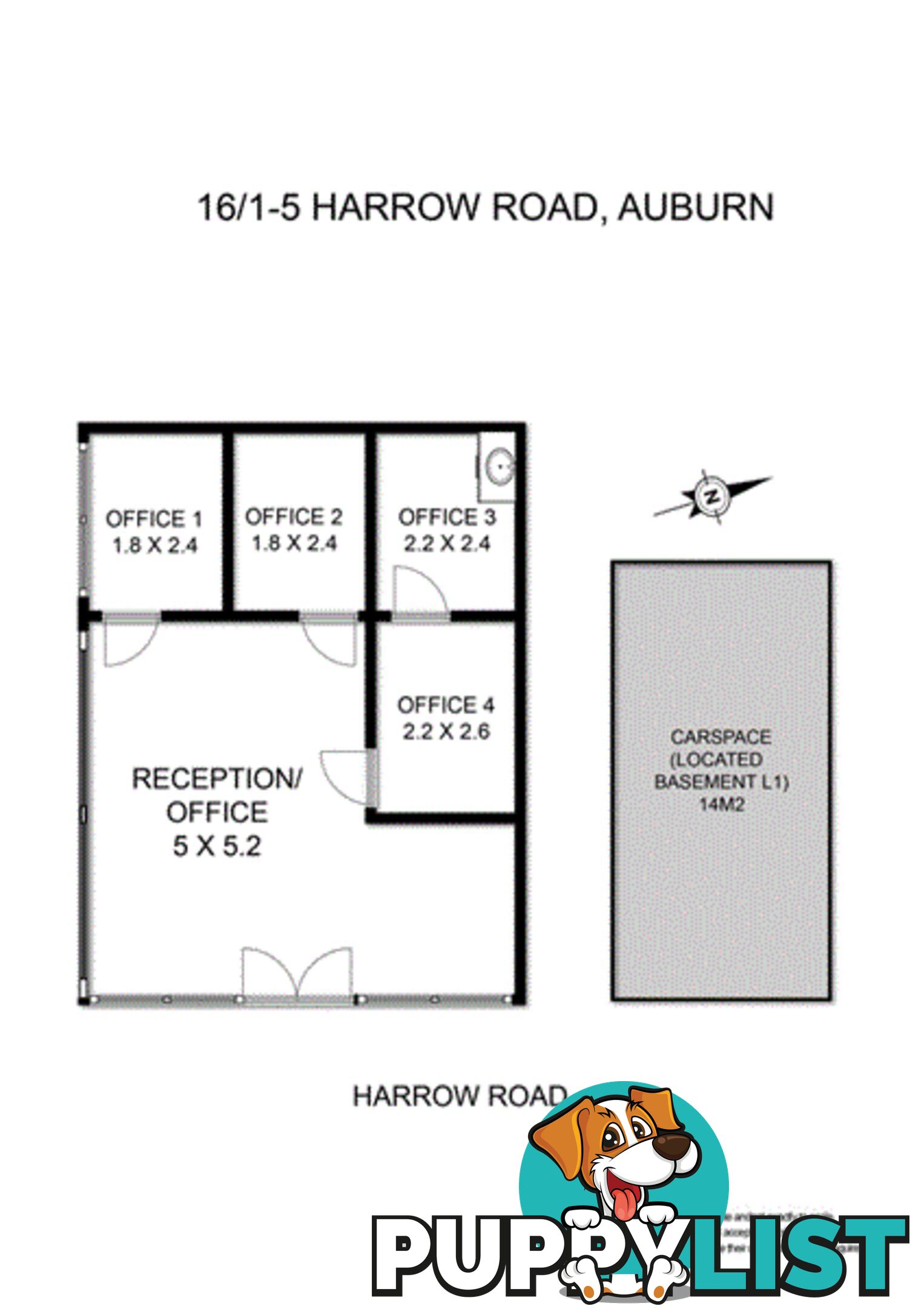 16/1-5 Harrow Rd AUBURN NSW 2144