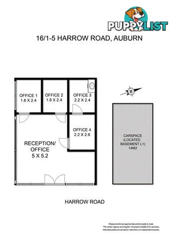 16/1-5 Harrow Rd AUBURN NSW 2144