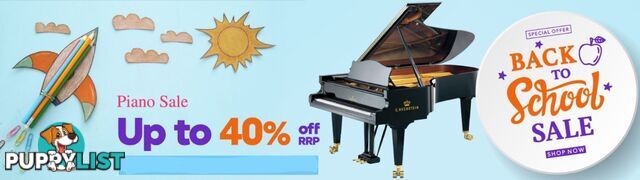 BACK TO SCHOOL PIANO SALE