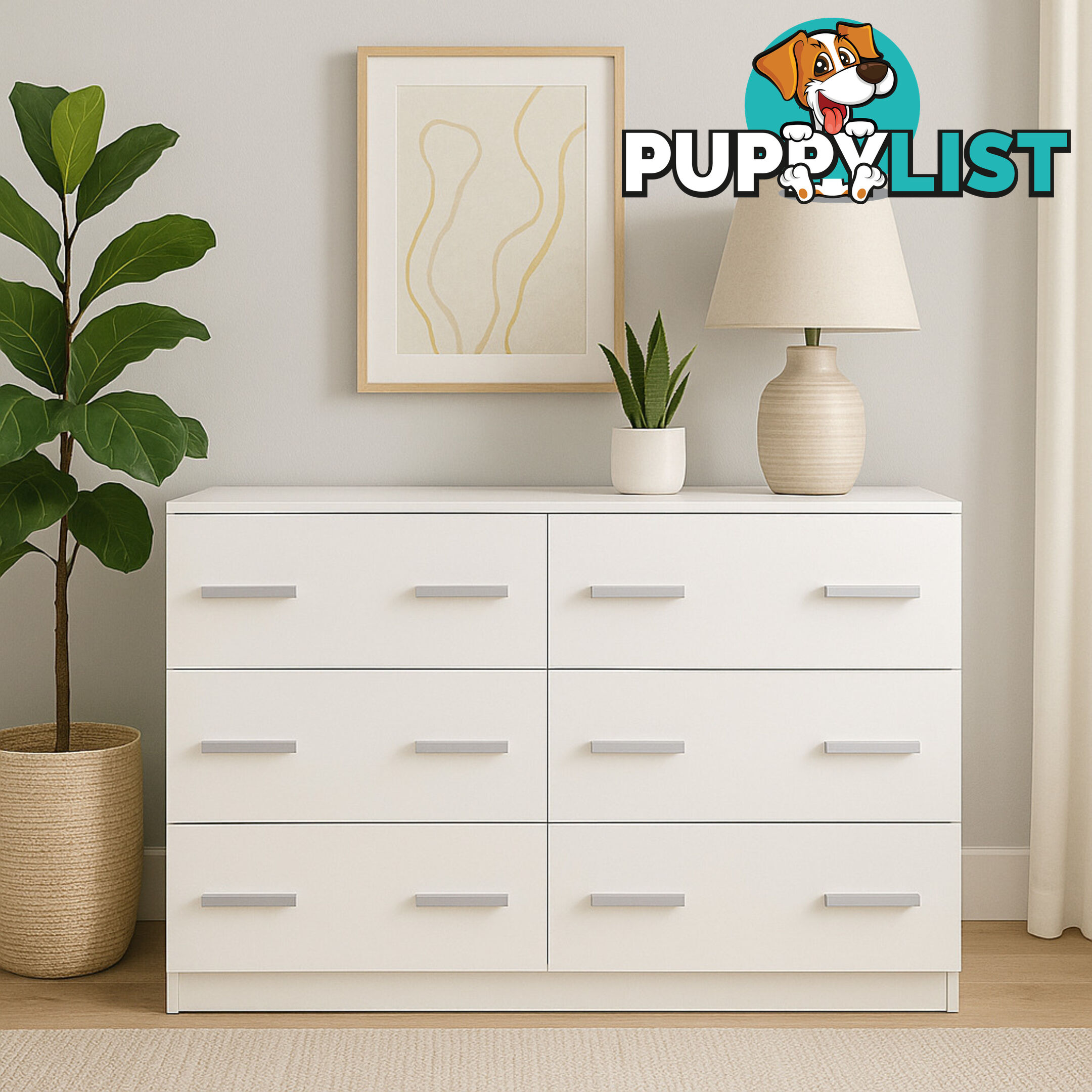 ✨ Brand New 6-Drawer Lowboy